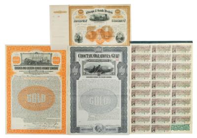 Lot #483 Railroad Bonds: Group of (4) - Image 1