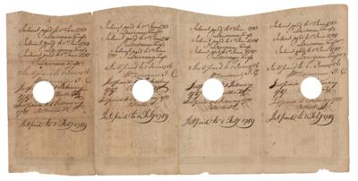 Lot #547 Revolutionary War: Connecticut Pay Orders - Image 2