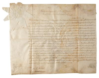 Lot #356 Thomas Mifflin and Alexander J. Dallas Document Signed - Image 1