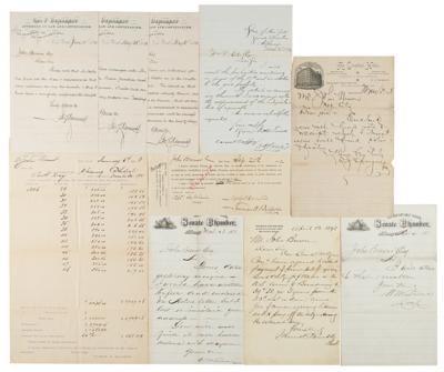 Lot #106 William B. Astor (3) Letters Signed to 'Boss' Tweed - Image 5