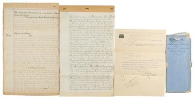 Lot #234 Alexander Cassatt Document Signed