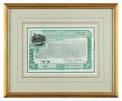 Lot #298 E. H. Harriman Signed Stock Certificate - Image 2