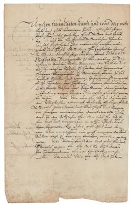 Lot #324 King Frederick I of Prussia Letter Signed - Image 2