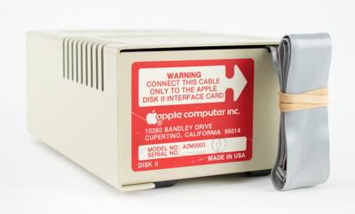 Lot #188 Apple: Steve Wozniak Signed Apple Floppy Disk Drive  - Image 3