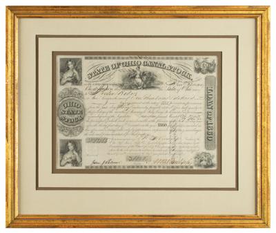 Lot #476 State of Ohio Canal Bond - Image 2