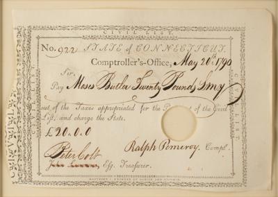 Lot #243 Connecticut Pay Order - Image 2
