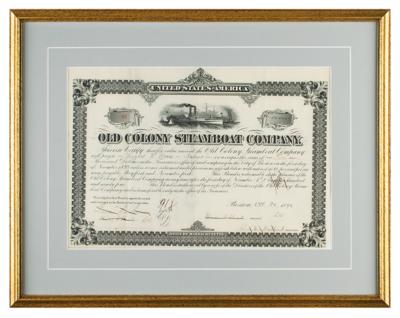 Lot #479 Old Colony Steamboat Company Bond - Image 2