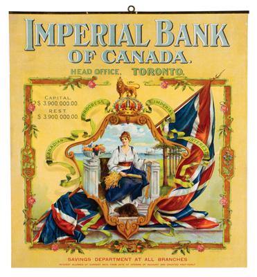 Lot #455 Imperial Bank of Canada Poster - Image 1