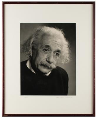 Lot #148 Albert Einstein Limited Edition Photograph by Fred Stein - Image 1