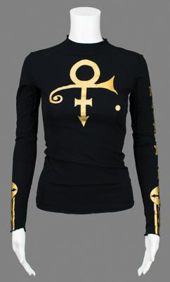 Lot #863 Prince: Backup Dancer Stage-Worn Shirt from the American Music Awards - Image 1