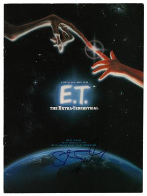 Lot #955 Steven Spielberg Signed Program - Image 1