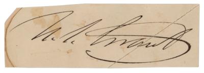 Lot #52 U. S. Grant Signature