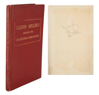 Lot #799 Glenn Miller Signed Book - Image 1
