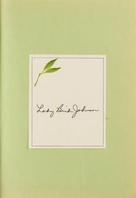 Lot #59 Lyndon and Lady Bird Johnson Signed Books - Image 3