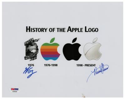 Lot #187 Apple: Wozniak and Wayne Signed Photograph