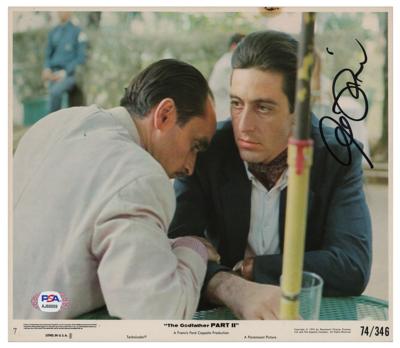 Lot #943 Al Pacino Signed Photograph