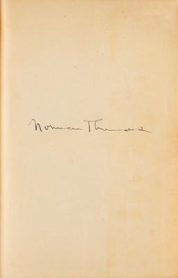 Lot #409 Norman Thomas Signed Book - Image 2
