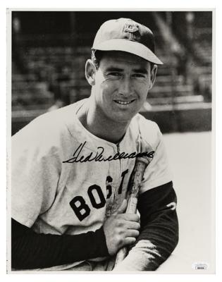 Lot #1026 Ted Williams Signed Photograph - Image 1