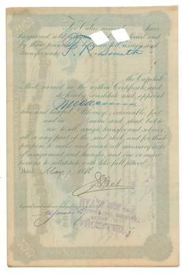 Lot #197 Jules Bache Document Signed - Image 2