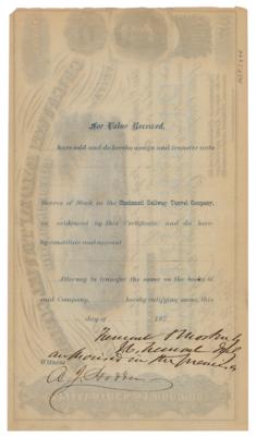 Lot #522 John C. Fremont Document Signed - Image 2