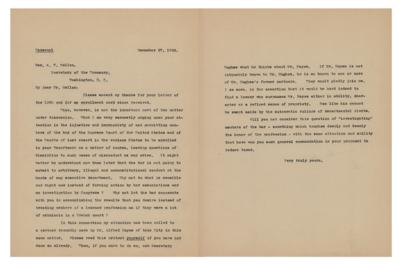 Lot #354 Andrew Mellon Typed Letter Signed - Image 2