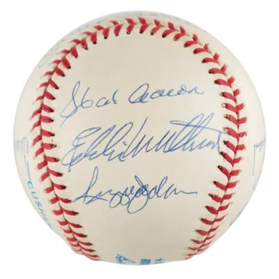 Lot #999 Baseball: 500 Home Run Club Signed Baseball - Image 6