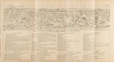 Lot #512 Descriptive Key to the Painting of Longstreet's Assault at the Battle of Gettysburg Book by John B. Bachelder - Image 3