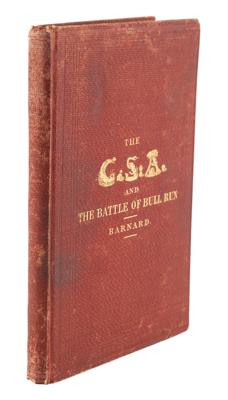 Lot #510 The CSA and the Battle of Bull Run Book by J. G. Barnard