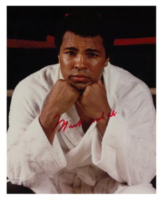 Lot #994 Muhammad Ali Signed Photograph