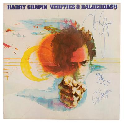 Lot #805 Harry Chapin and Pete Seeger