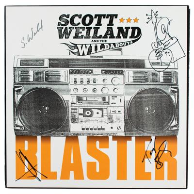 Lot #853 Scott Weiland and the Wildabouts Signed