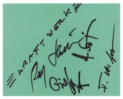 Lot #830 Kraftwerk Signatures - Image 1