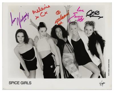 Lot #860 Spice Girls Signed Photograph