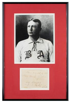 Lot #990 Cy Young Signature