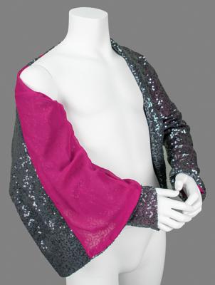 Lot #777 Prince's Personally-Worn Gray Sequined Jacket - Image 4