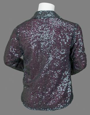 Lot #777 Prince's Personally-Worn Gray Sequined Jacket - Image 5