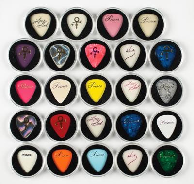 Lot #758 Prince Guitar Pick Collection (22)