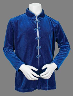 Lot #772 Prince's Personally-Worn Blue Velvet Jacket