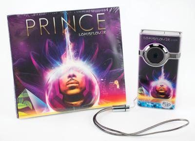 Lot #766 Prince's Personally-Owned and Operated Flip MinoHD Video Camera