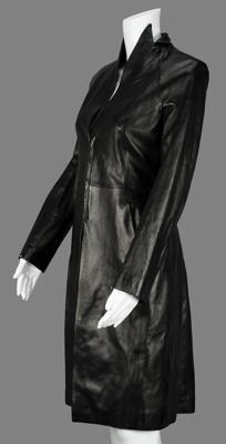Lot #736 Janet Jackson's Faycal Amor Leather Trench Coat Worn at the 1997 MTV Video Music Awards - Image 2
