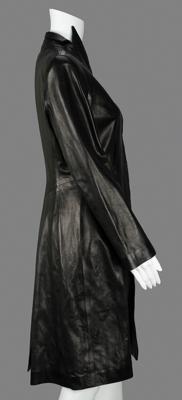 Lot #736 Janet Jackson's Faycal Amor Leather Trench Coat Worn at the 1997 MTV Video Music Awards - Image 3