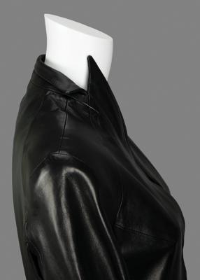 Lot #736 Janet Jackson's Faycal Amor Leather Trench Coat Worn at the 1997 MTV Video Music Awards - Image 5