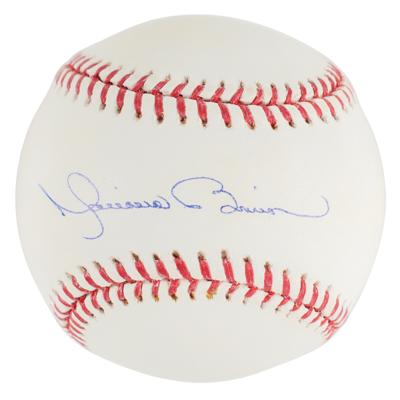 Lot #1018 Mariano Rivera Signed Baseball - Image 1