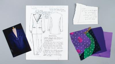 Lot #765 Prince: 77th Academy Awards Fashion Designs and Suit Fabric from the Collection of Maurice Hood