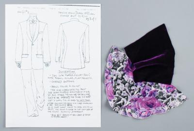 Lot #765 Prince: 77th Academy Awards Fashion Designs and Suit Fabric from the Collection of Maurice Hood - Image 5