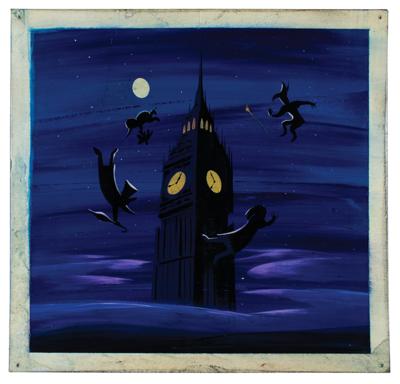 Lot #642 Mary Blair concept storyboard painting from Peter Pan