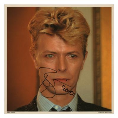 Lot #814 David Bowie Signed Photograph