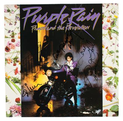 Lot #739 Prince Signed 'Purple Rain' Album - Image 1