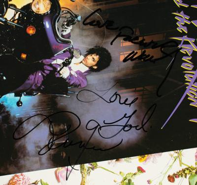 Lot #739 Prince Signed 'Purple Rain' Album - Image 2