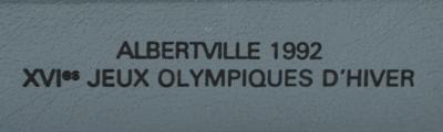 Lot #6134 Albertville 1992 Winter Olympics Lalique Paperweight - Image 4